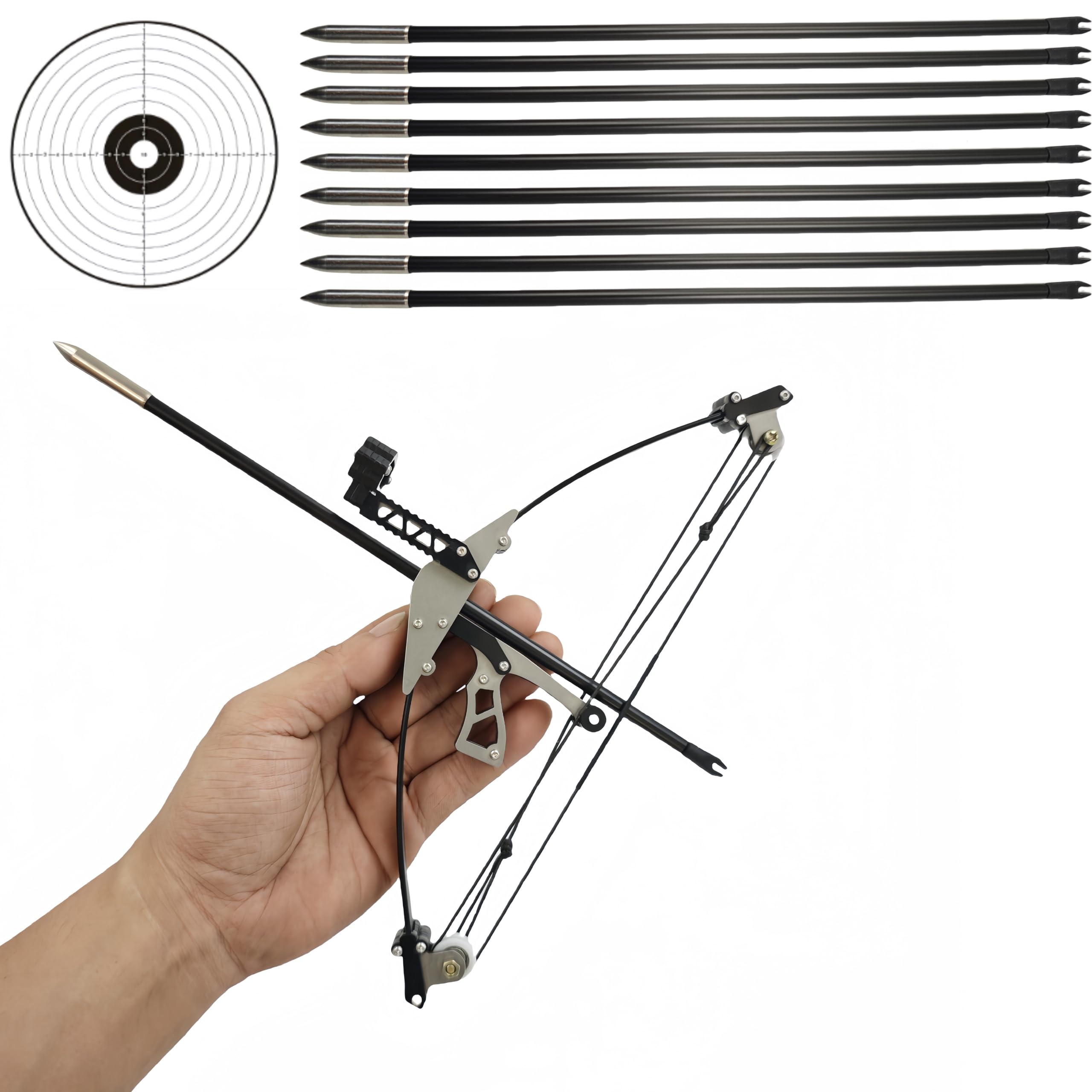 Amazon.co.jp: 9.5インチ ミニアーチェリーボウセット ミニ